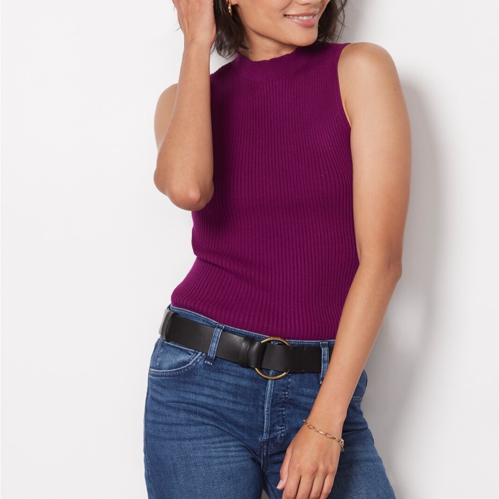 Michael Stars Mockneck Shell Top